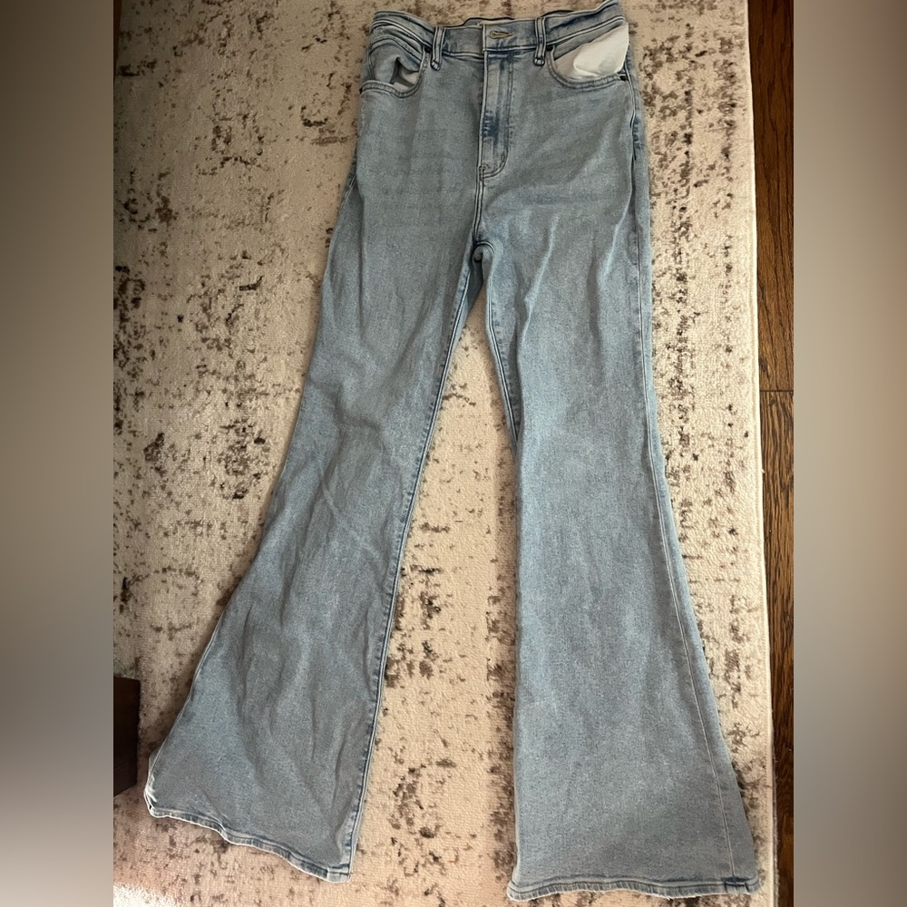 Abercrombie High Waisted Flares